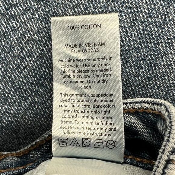 Pacsun Mom Jeans Women's Size 25 Blue Light Wash Distressed Denim - Picture 12 of 12